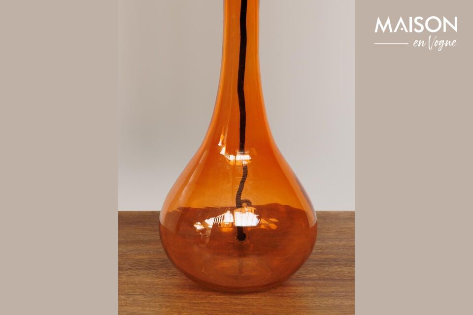 Discover a touch of modernity and colorful style with our new glass lamp