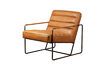 Miniature Makine brown leather armchair 5