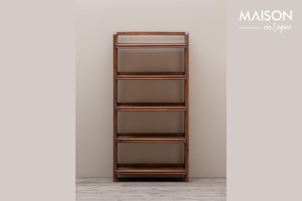 Discover the timeless elegance and sturdiness of our mango wood shelf