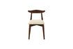 Miniature Mandela brown wooden chair 8