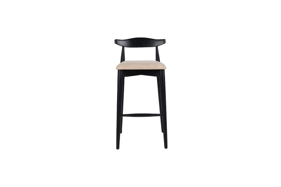 Made from sturdy acacia wood, this high-end stool promises strength and durability