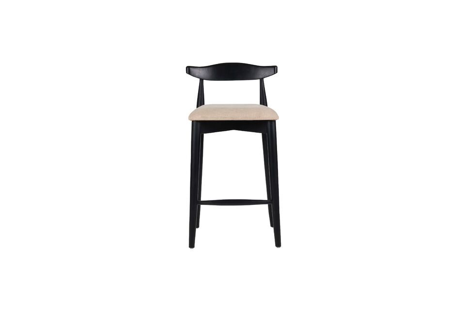 Made from top-quality acacia wood, this stool stands out for its sturdiness and longevity