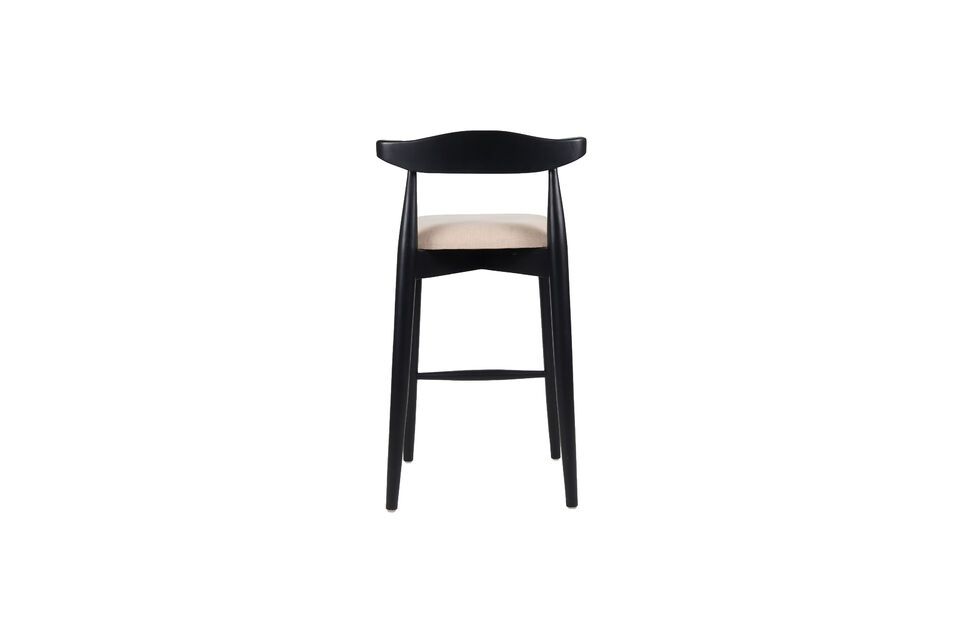 In addition to its chic, timeless design, this bar stool is also highly functional