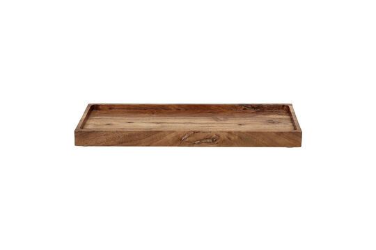 Manhattan natural wood tray Clipped