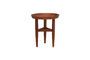 Miniature Manila dark wood side table Clipped