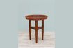 Miniature Manila dark wood side table 1