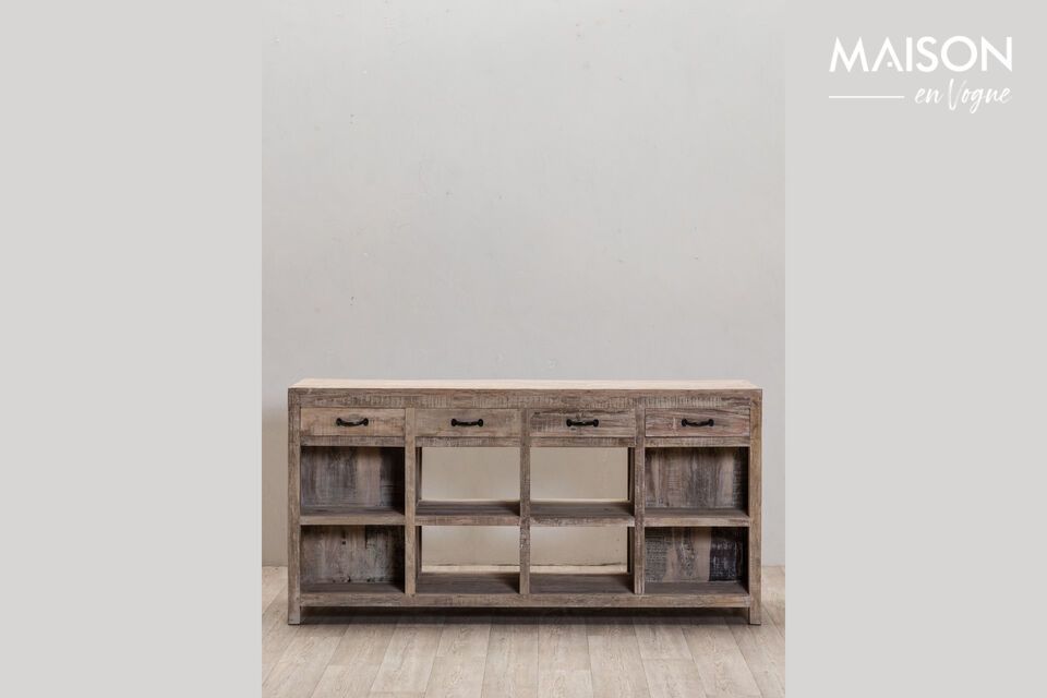 Manufacture taupe wood sideboard Chehoma