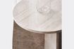 Miniature Marb beige marble side table 3