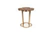 Miniature Marblelicious brown marble side table 3