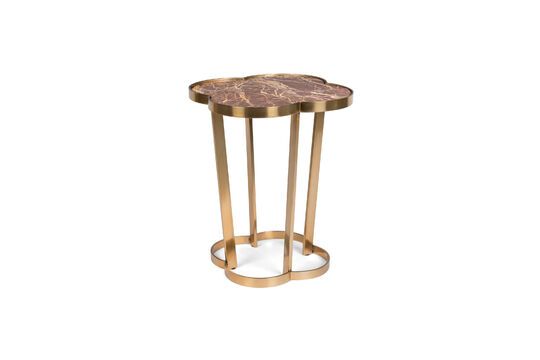 Marblelicious brown marble side table Clipped