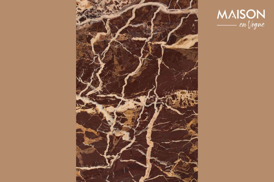 A luxurious murmur in brown marble