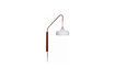 Miniature Maroon glass wall lamp Current 1