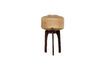 Miniature Marta dark wood floor lamp 6