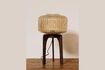 Miniature Marta dark wood floor lamp 2