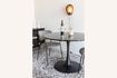 Miniature Maru black marble effect dining table 6