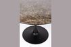 Miniature Maru brown marble effect dining table 4