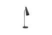 Miniature Matte black brass table lamp 4