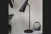 Miniature Matte black brass table lamp 1