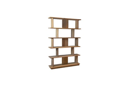 Matteo beige wooden shelf Clipped