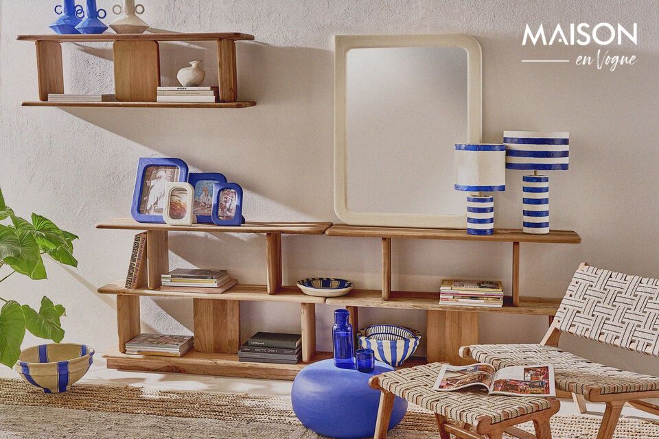 Optimize and style your space with the Matteo shelf.