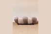 Miniature Mercurio 3-seater sofa in taupe fabric 4