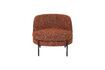 Miniature Miles terracotta fabric armchair 3