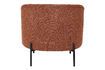 Miniature Miles terracotta fabric armchair 4