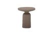 Miniature Millan brown aluminum side table 6