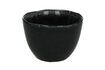 Miniature Mini black stoneware bowl Porcelino D10 1