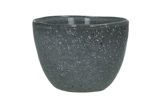 Mini gray stoneware bowl Porcelino D10 Clipped