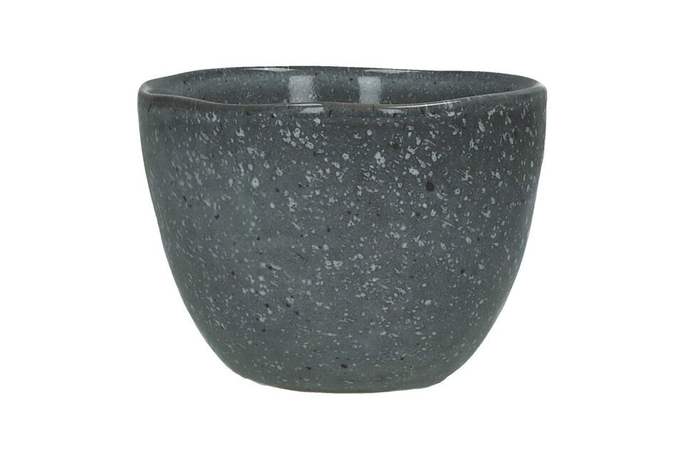 Mini gray stoneware bowl Porcelino D10 Pomax