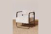 Miniature Miro white cotton armchair 1