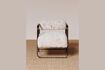 Miniature Miro white cotton armchair 3