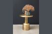 Miniature Mitika gold metal side table 2