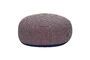 Miniature Mochi blue cotton pouffe Clipped