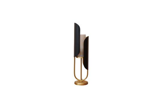 Moderna black and gold metal table lamp Clipped