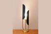 Miniature Moderna black and gold metal table lamp 2