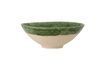 Miniature Moez green stoneware bowl 1