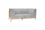 Miniature Moment grey oak 2-seater sofa Clipped