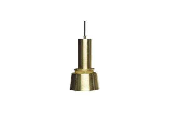 Mono brown metal lamp Clipped