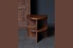 Miniature Moore dark wood side table 1