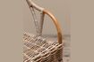 Miniature Moorea beige rattan chair 8