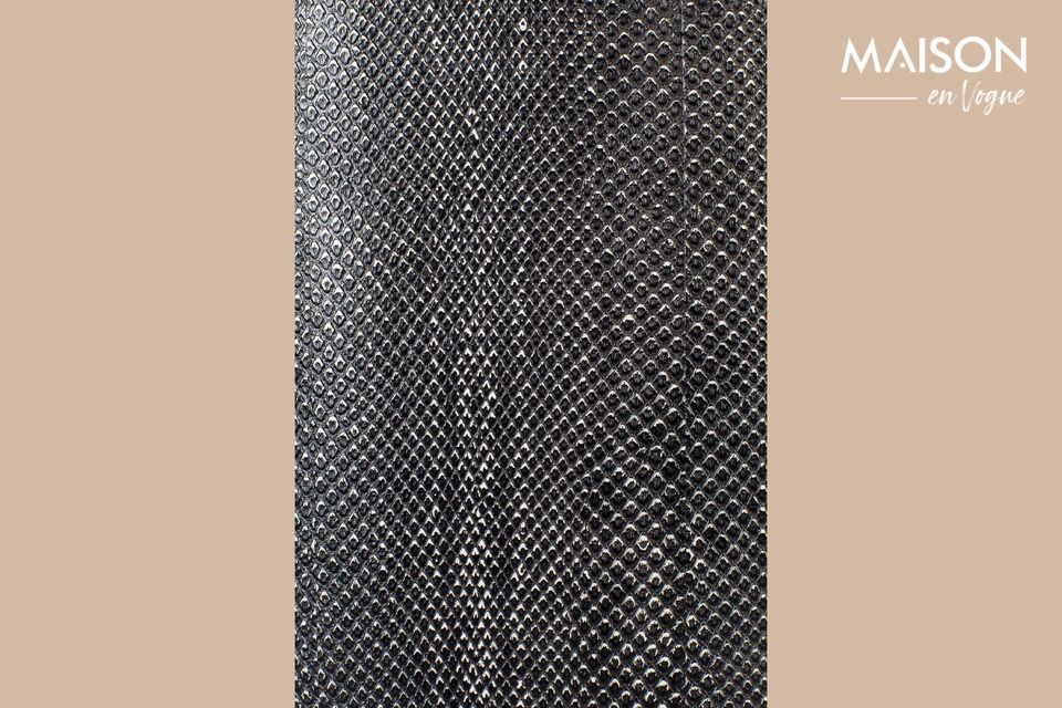 Morgana Snake grey wooden chest of drawers - 8