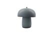 Miniature Moss grey stoneware table lamp 1