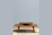 Miniature Mulder dark wood coffee table 1