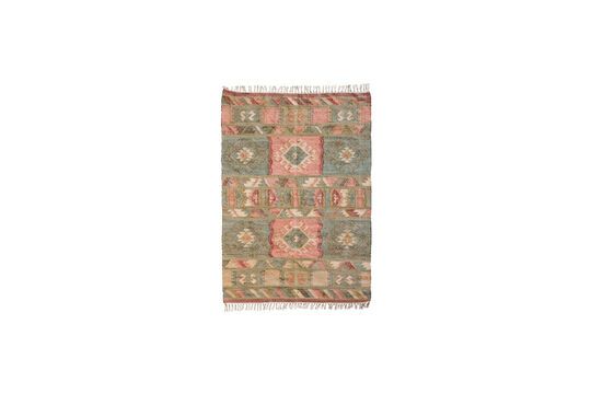 Multicolored cotton rug 160x230 Patchwork Clipped