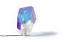 Miniature Multicolored iron table lamp Diamond Clipped