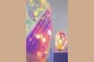 Miniature Multicolored iron table lamp Diamond 4