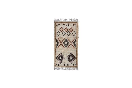 Multicolored jute rug 140x70 cm Kesh Clipped