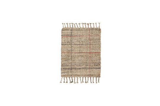 Multicolored jute rug 90x60 cm Atur Clipped